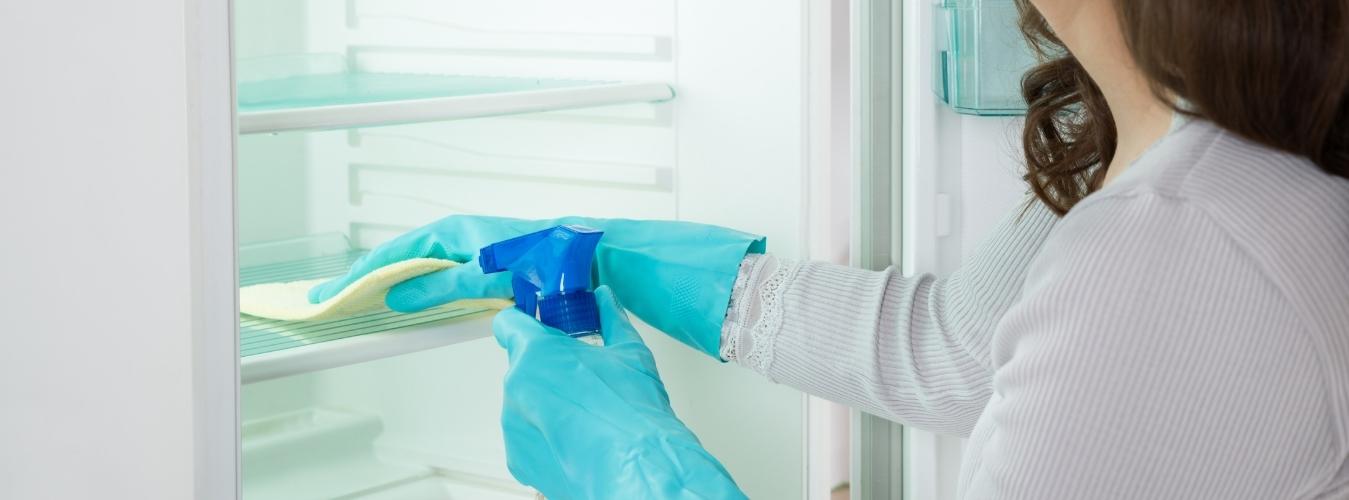 Clean Your Refrigerator Properly By Eliminating All Food & Sanitizing All Areas